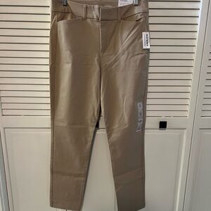 Old Navy Tan Pixie Skinny Ankle Pants